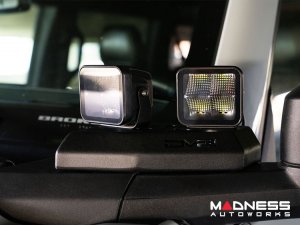 Ford Bronco Light Upgrade - DV8 - LED Pod A-Pillar Mount Kit